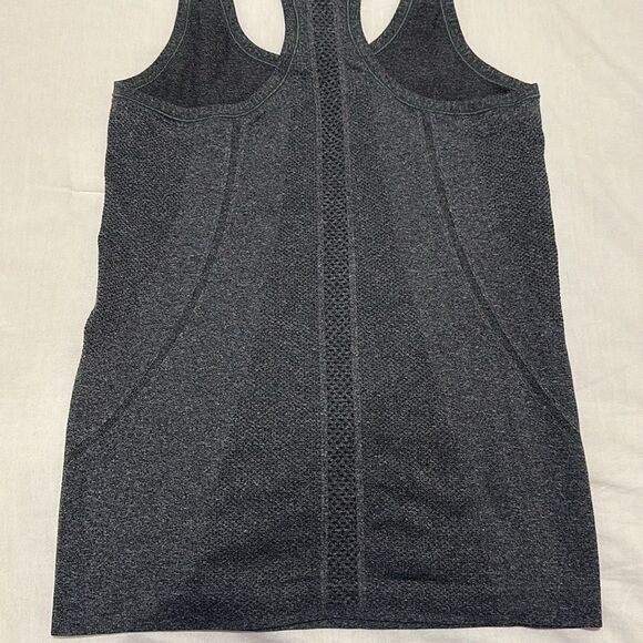 NWOT RARE Lululemon Swiftly Tech Racerback Tank 4 in Heathered Slate Gray - Picture 15 of 17